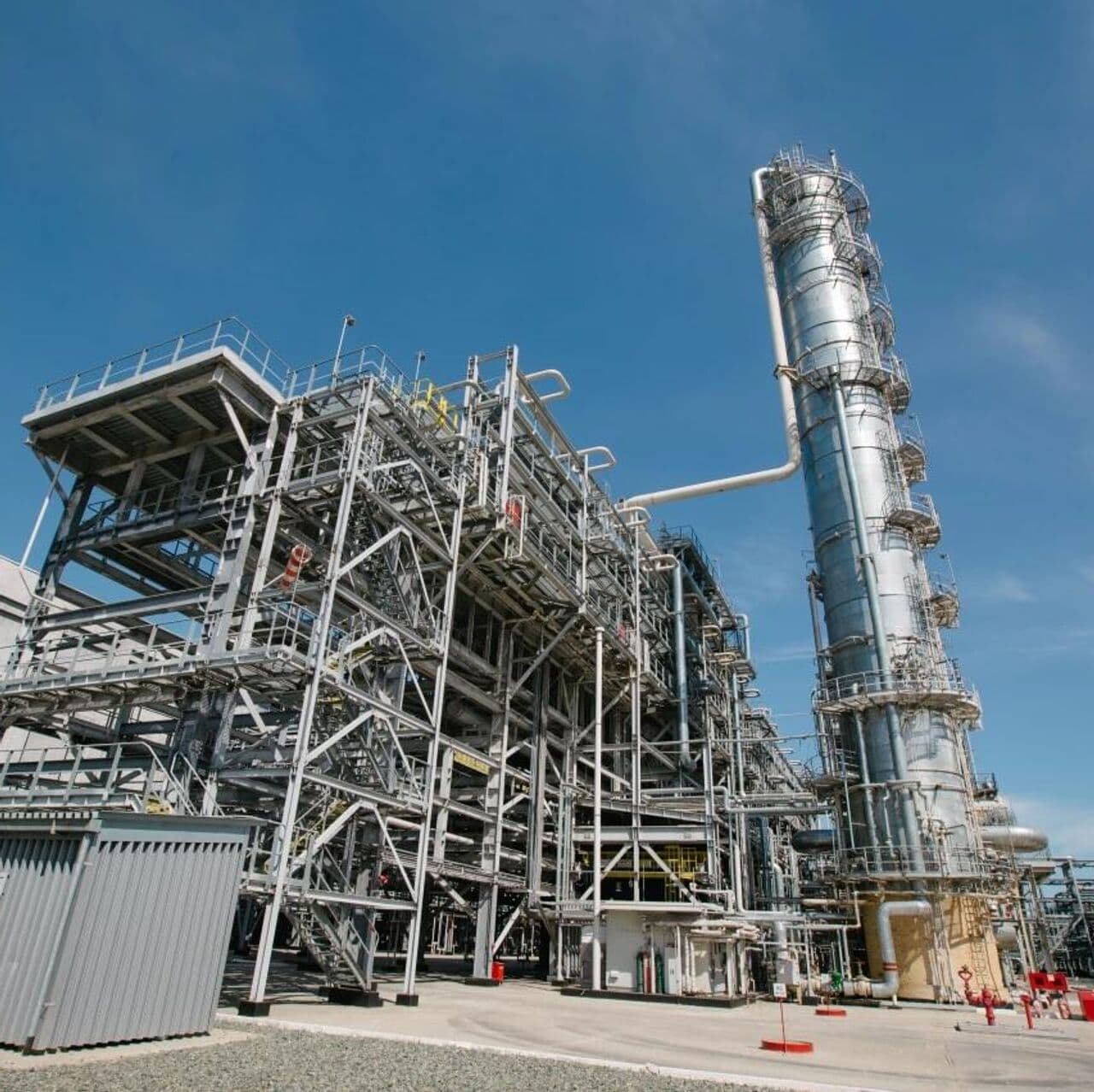 Газоперерабатывающий комплекс на месторождении Кашаган